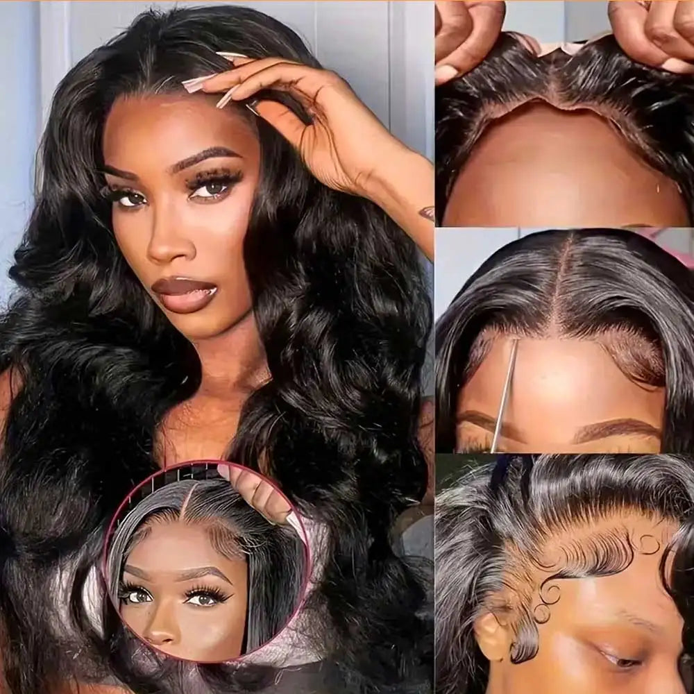 Extra Long Body Wave HD Lace Closure Wig