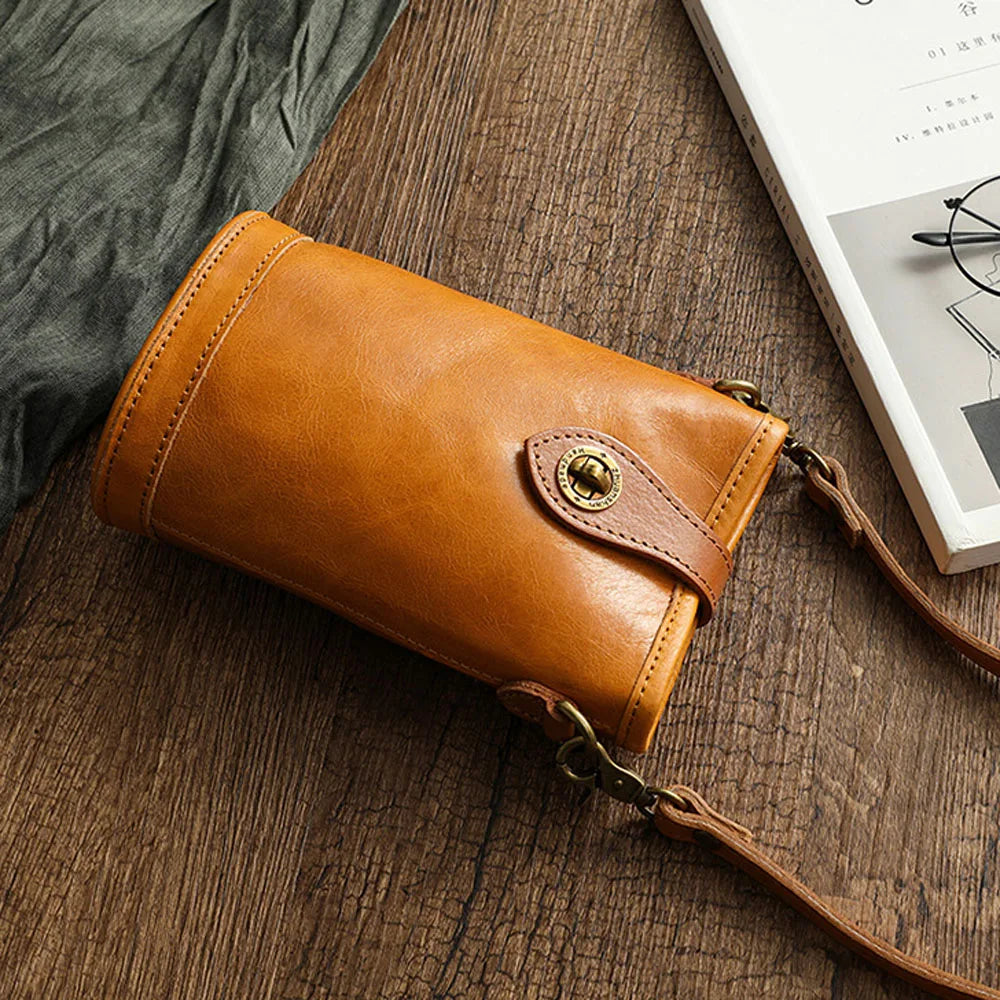 Quality Genuine Leather Crossbody Phone Purse