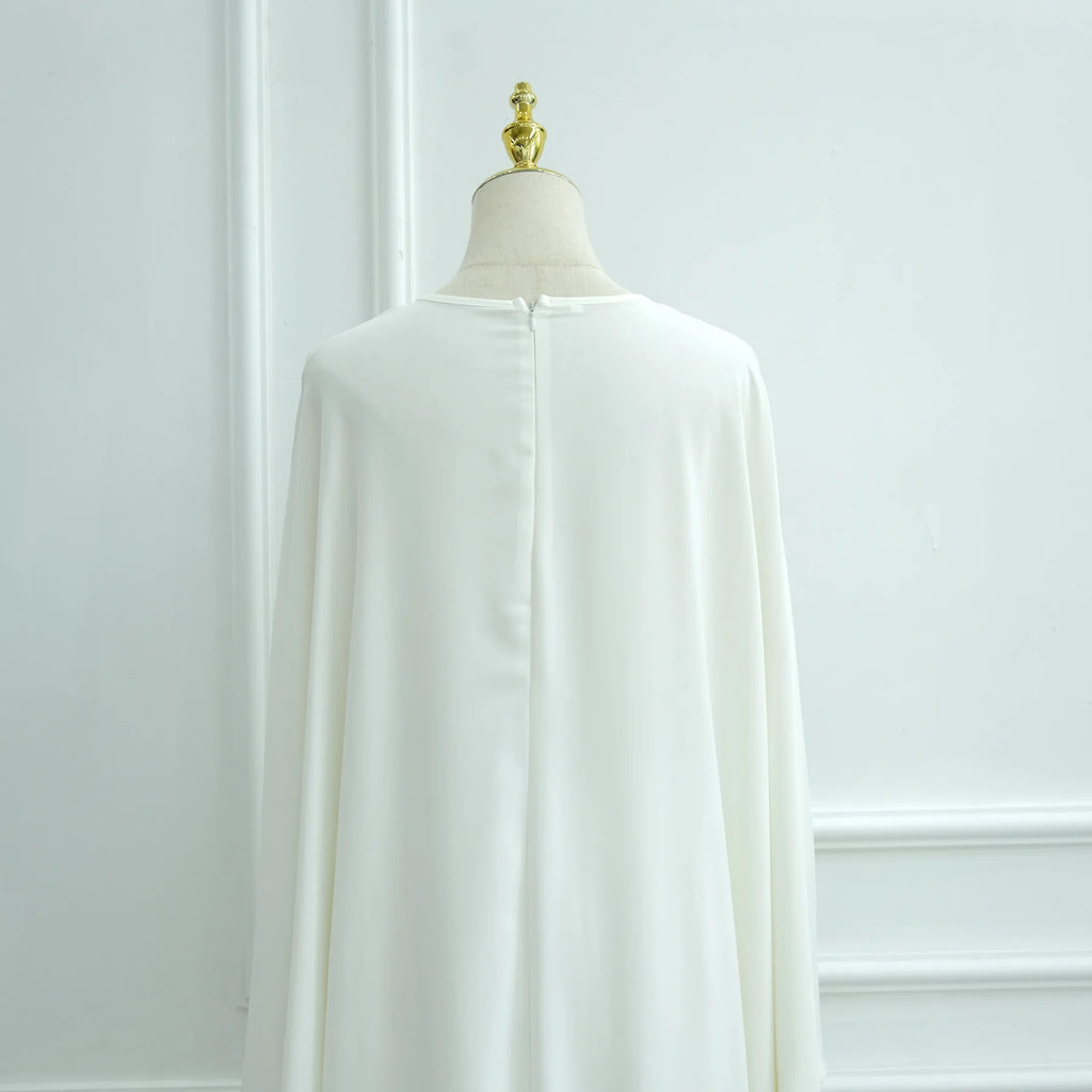 Elegant Irregular Muflattering Maxi Blouse