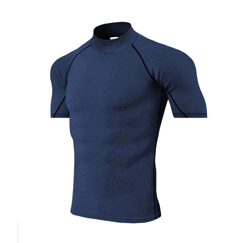 Men's Quick-Dry Compression Training T-Shirt