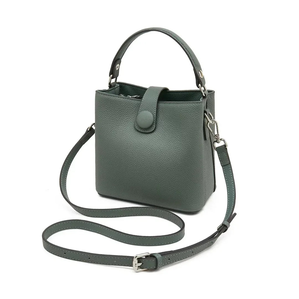 First Layer Cowhide Leather Crossbody Bag
