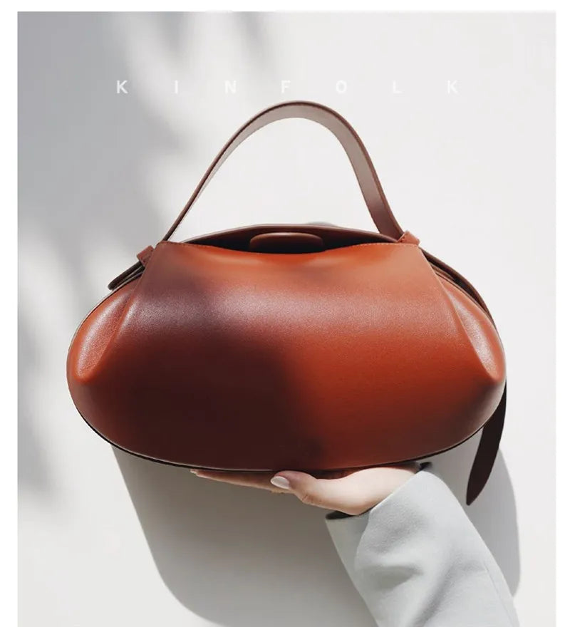 Women's PU Leather Crossbody Armpit Bag