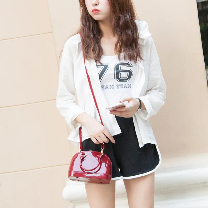 Transparent Candy Jelly Crossbody Bag