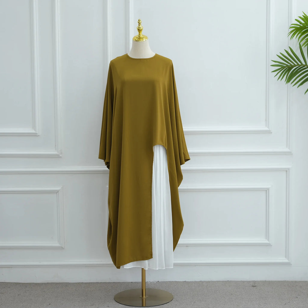 Elegant Irregular Muflattering Maxi Blouse