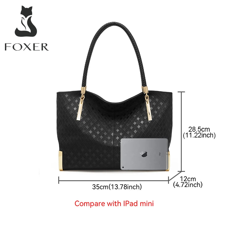 Genuine Leather Elegant Luxury Tote Bag