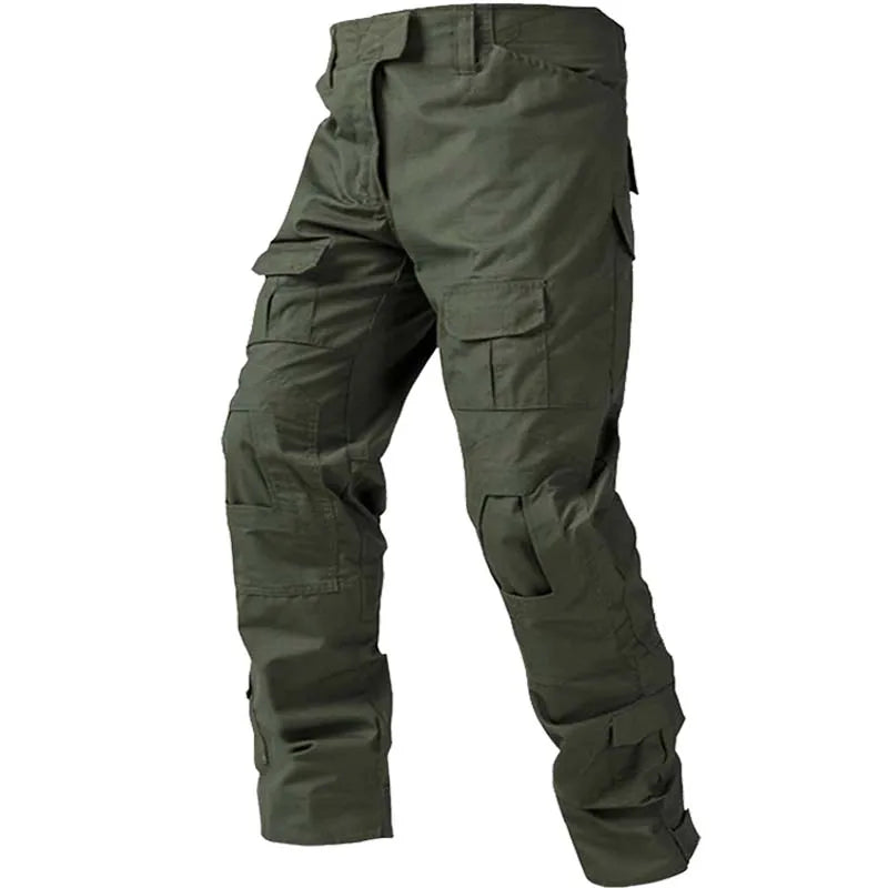 Men's Green Tactical Cargo Set