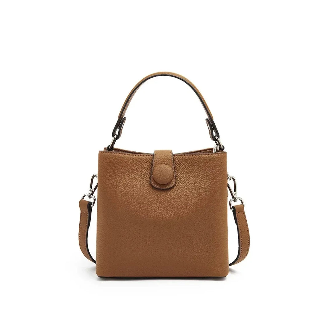 First Layer Cowhide Leather Crossbody Bag