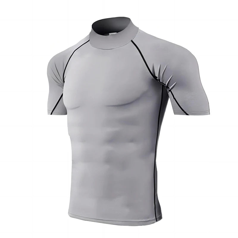 Men's Quick-Dry Compression Training T-Shirt