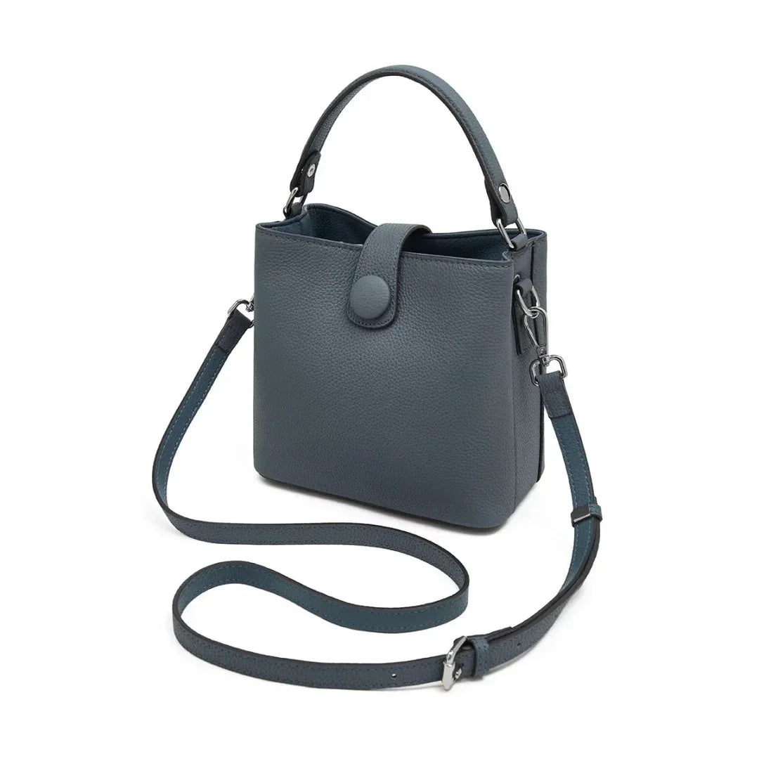 First Layer Cowhide Leather Crossbody Bag