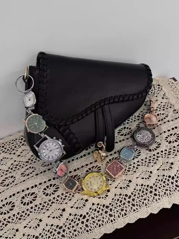 Designer Luxury Saddle Bag