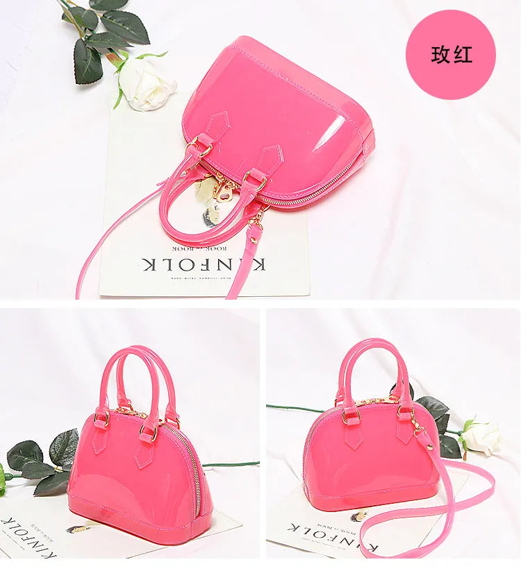 Transparent Candy Jelly Crossbody Bag