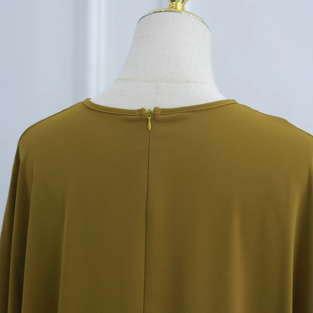 Elegant Irregular Muflattering Maxi Blouse