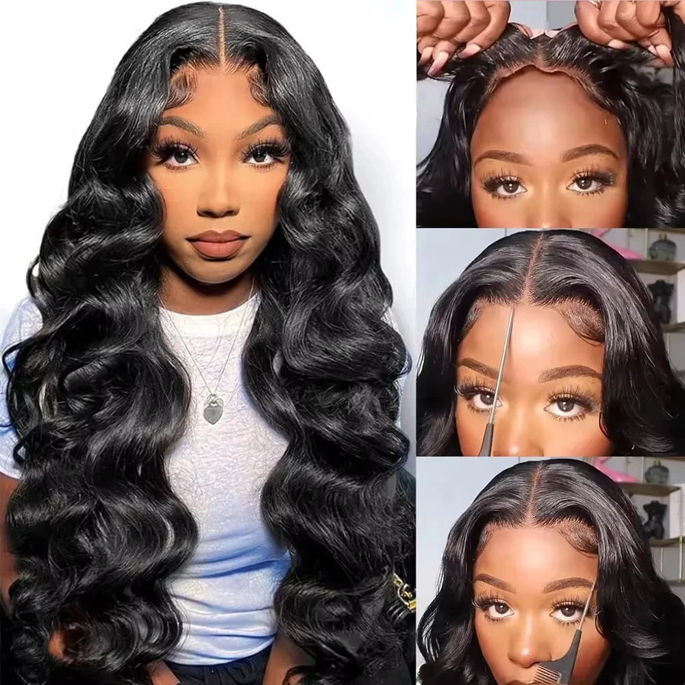 Glueless 360 Full Lace Drawstring Wig