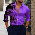Men's Classic Hawaiian Long-Sve Shirt