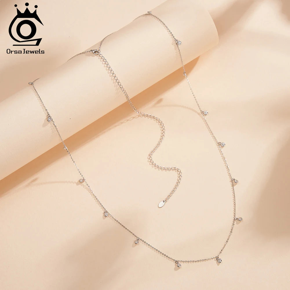 CZ stomach Waist Chain