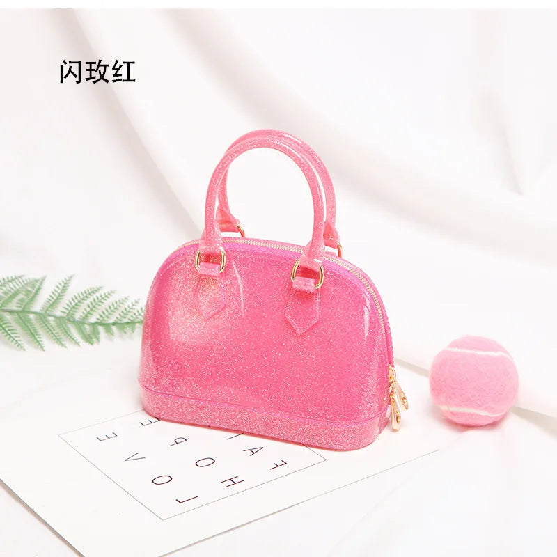 Transparent Candy Jelly Crossbody Bag