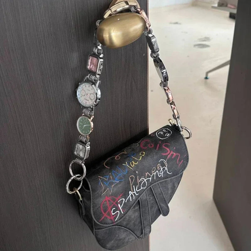 Designer Luxury Saddle Bag