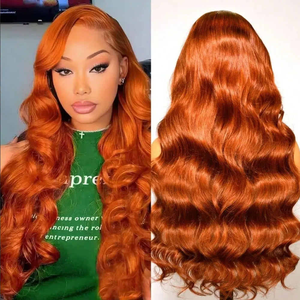 Chocolate Brown Body Wave HD Lace Front Wig