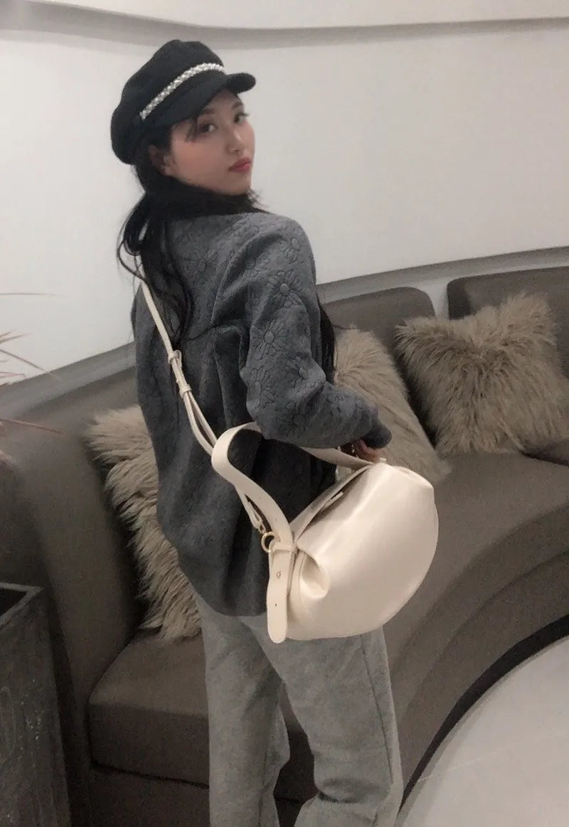 PU Leather Crossbody Handbag