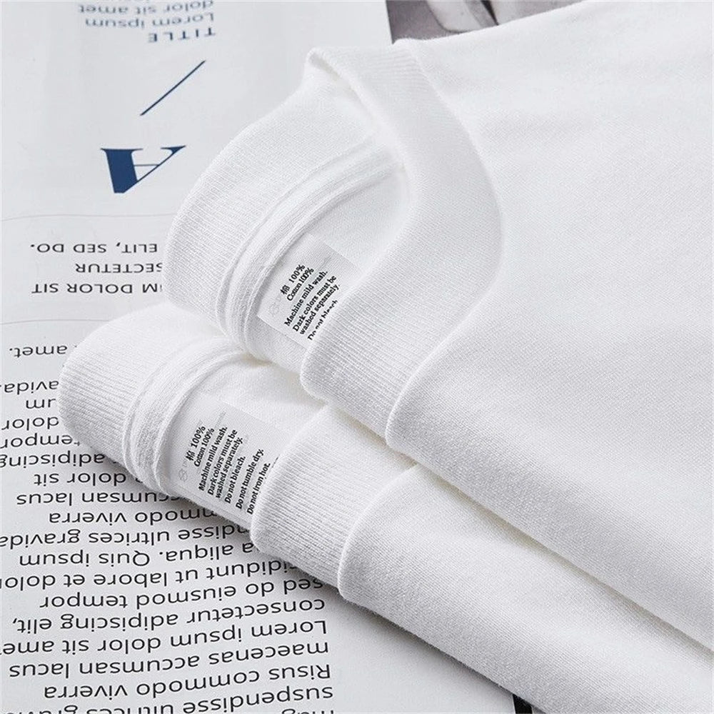 2-Pack Cotton Couple T-Shirts | Unisex Short Sve Tees