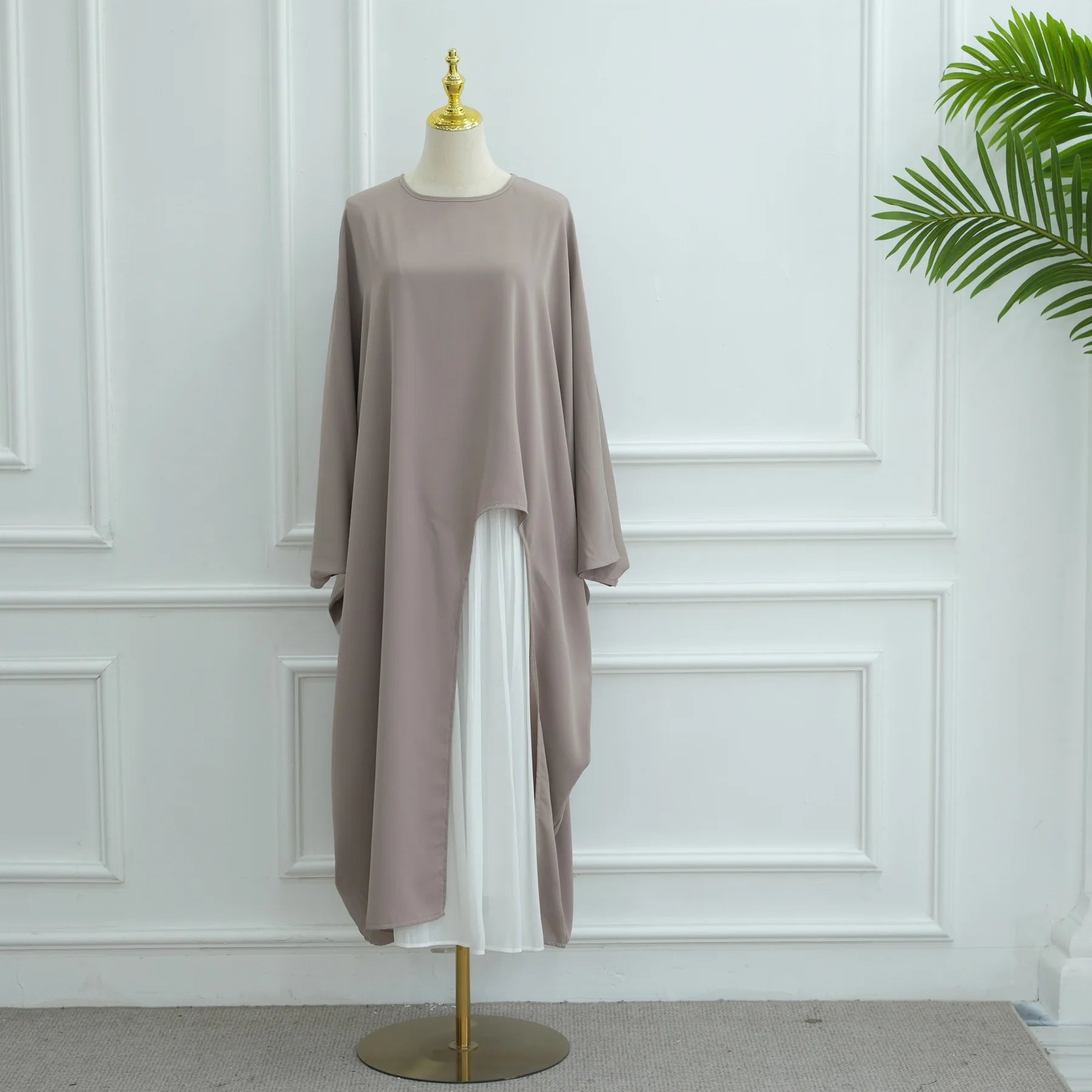 Elegant Irregular Muflattering Maxi Blouse