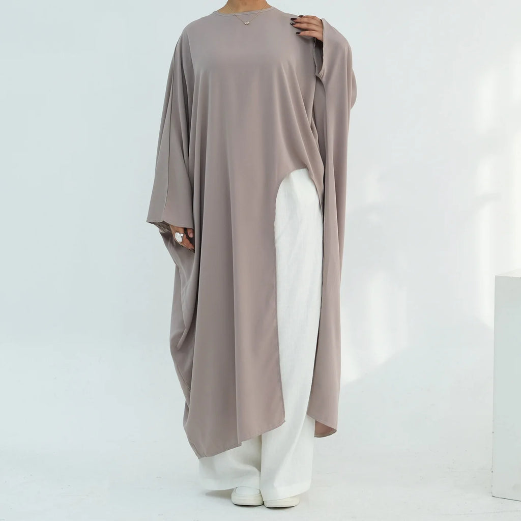 Elegant Irregular Muflattering Maxi Blouse