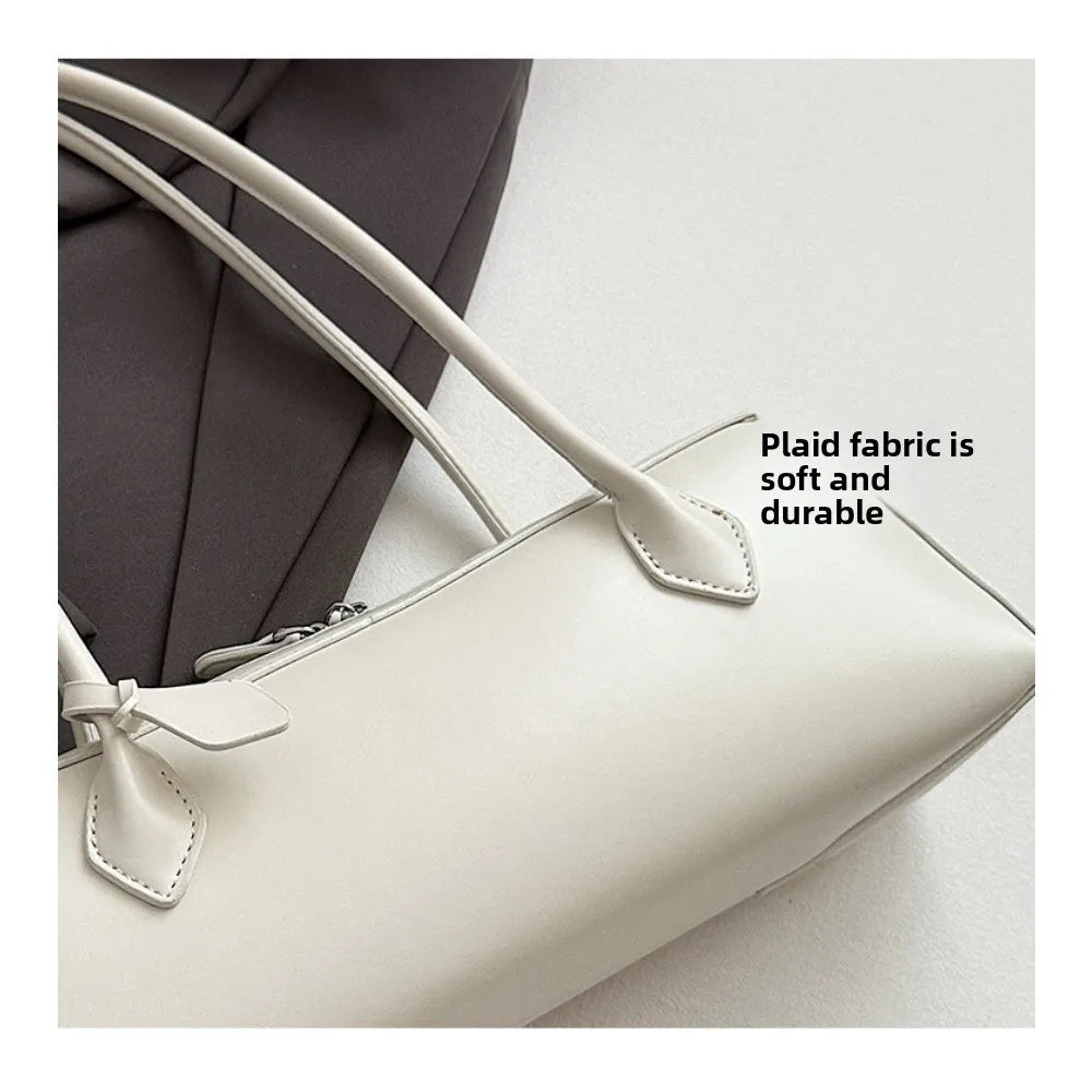 Long-Handle Baguette Retro Shoulder Tote