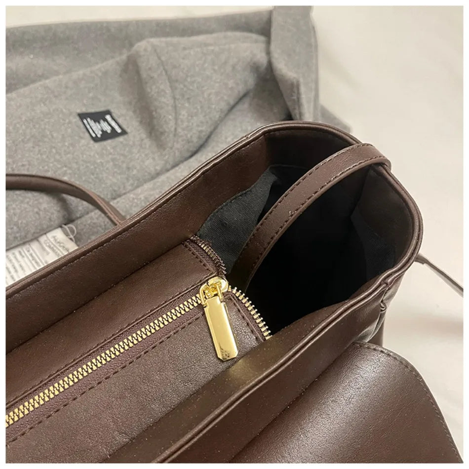 Luxury Large Capacity Boston Shoulder Bag