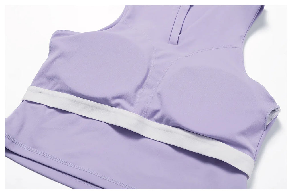 2PCS Women's Yoga Set Gym Activewear Running Sports Fitness Set