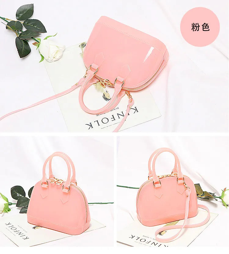 Transparent Candy Jelly Crossbody Bag
