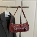 Y2K Vintage Double Pocket Underarm Clutch Purse