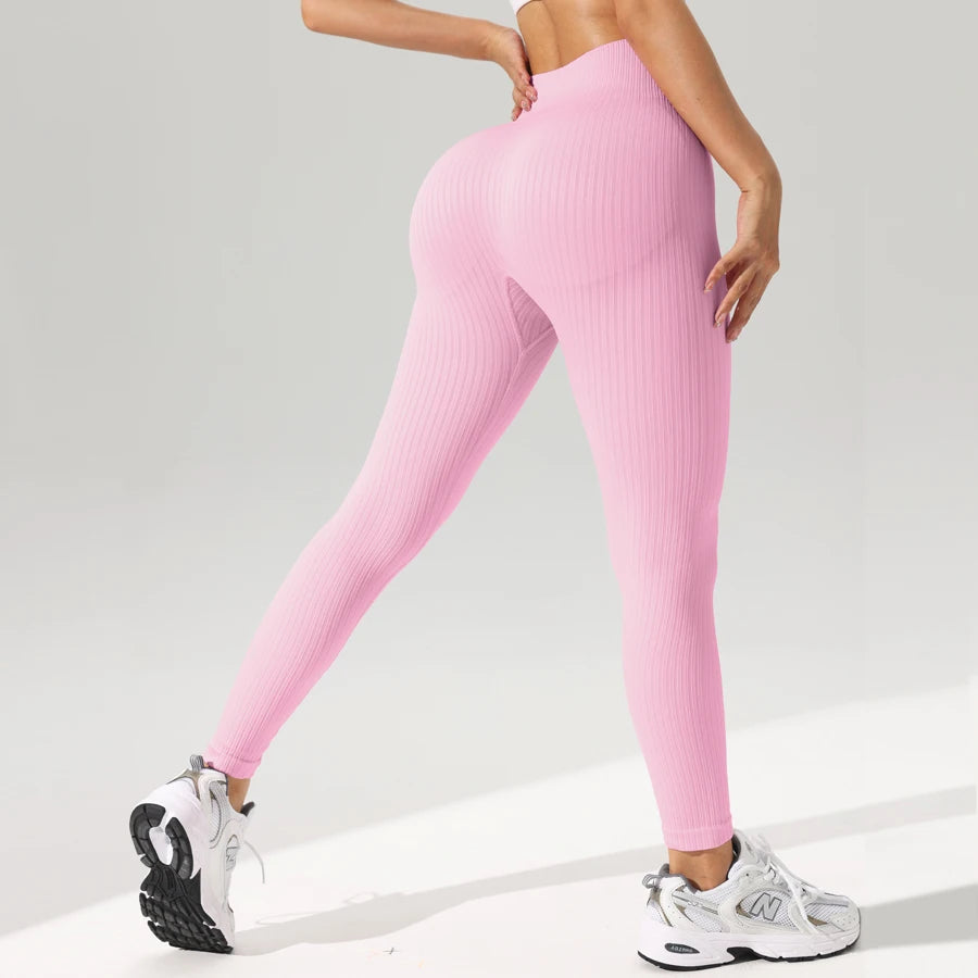Women's Seamless mid section Control Yoga Leggings