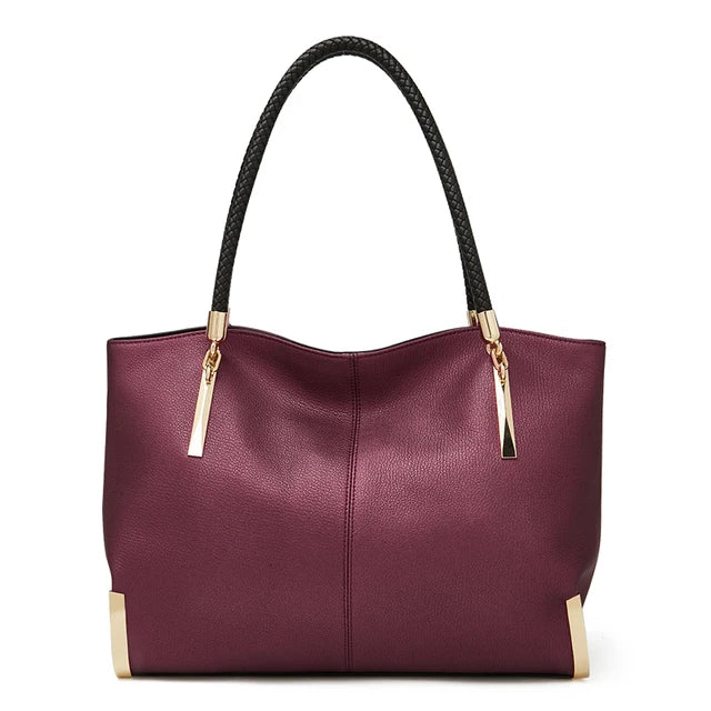 Genuine Leather Elegant Luxury Tote Bag