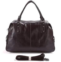 Fashion Genuine Leather Travel Duffle Bag