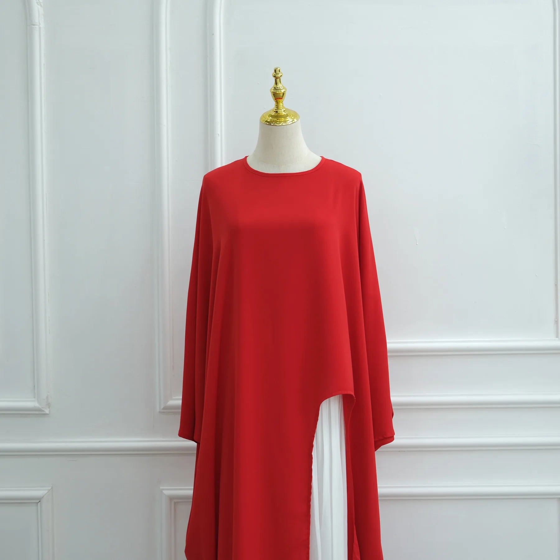 Elegant Irregular Muflattering Maxi Blouse