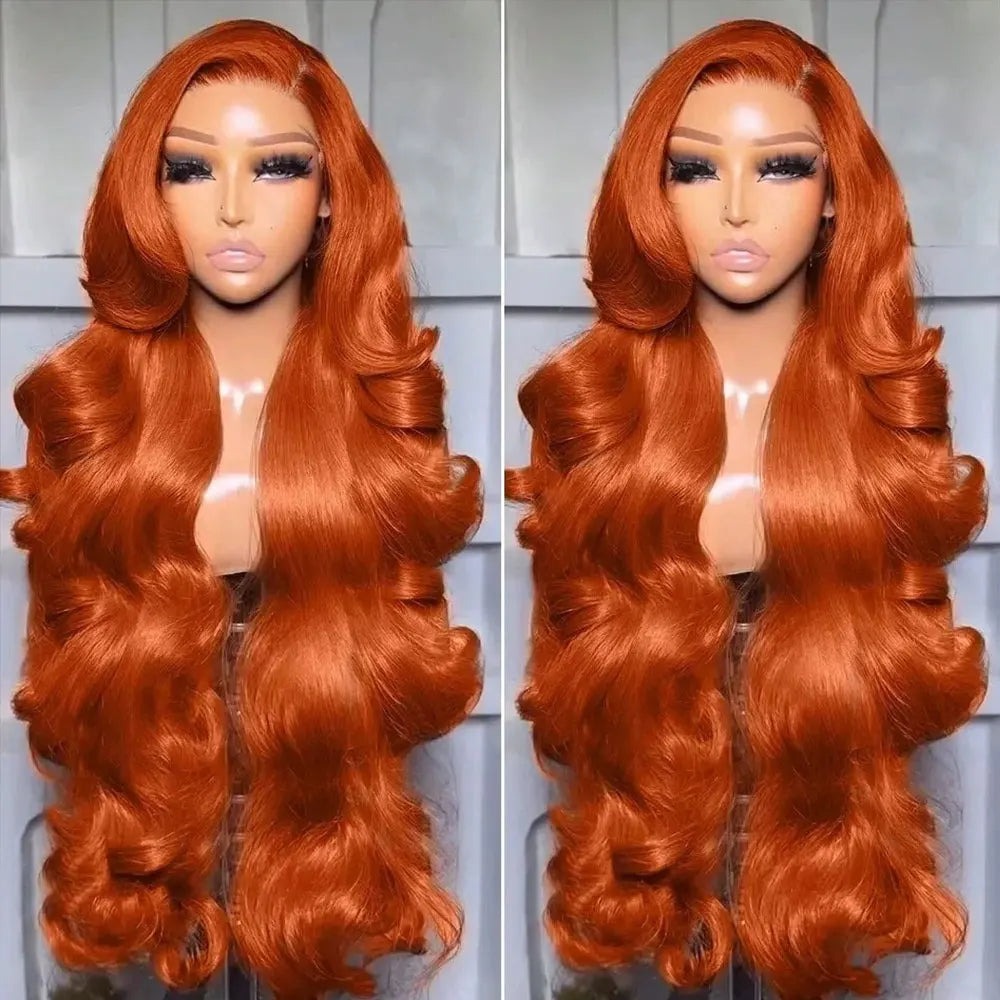 Chocolate Brown Body Wave HD Lace Front Wig
