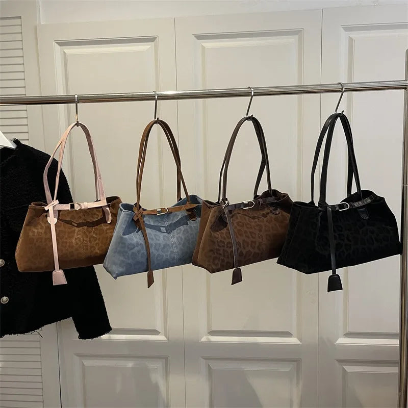 Leopard Print Shoulder Bag