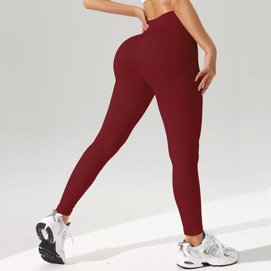 Women's Seamless mid section Control Yoga Leggings