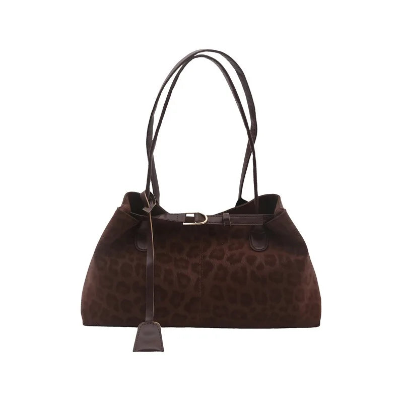 Leopard Print Shoulder Bag