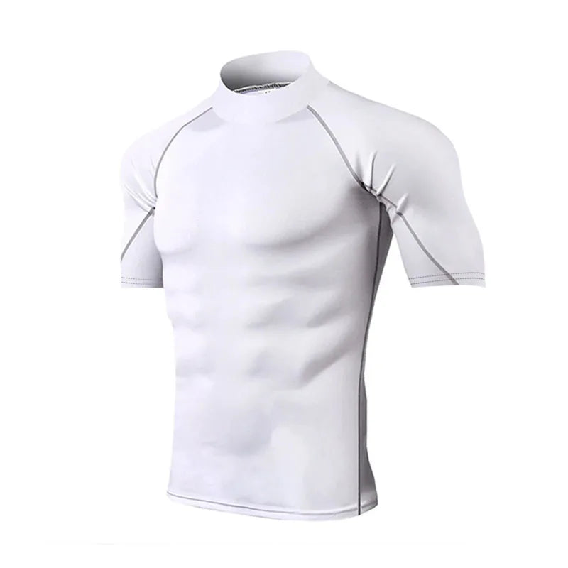 Men's Quick-Dry Compression Training T-Shirt