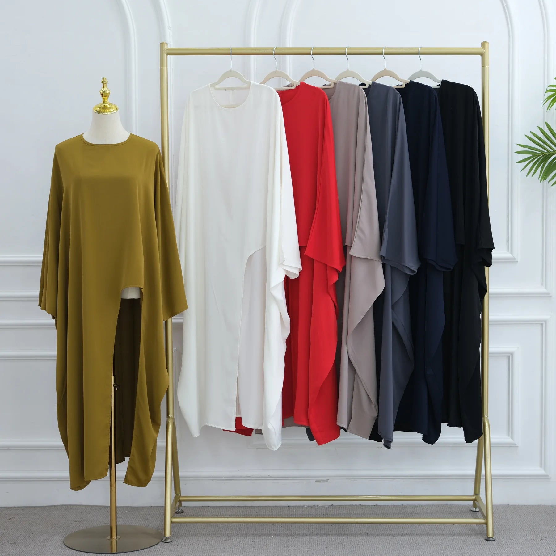 Elegant Irregular Muflattering Maxi Blouse