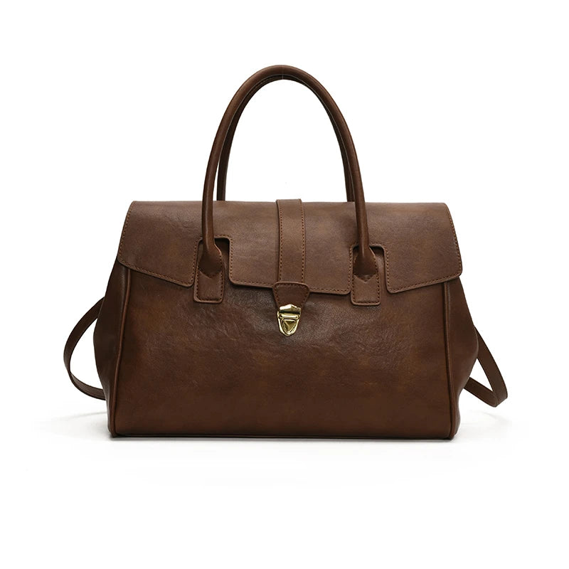 Luxury Large Capacity Boston Shoulder Bag