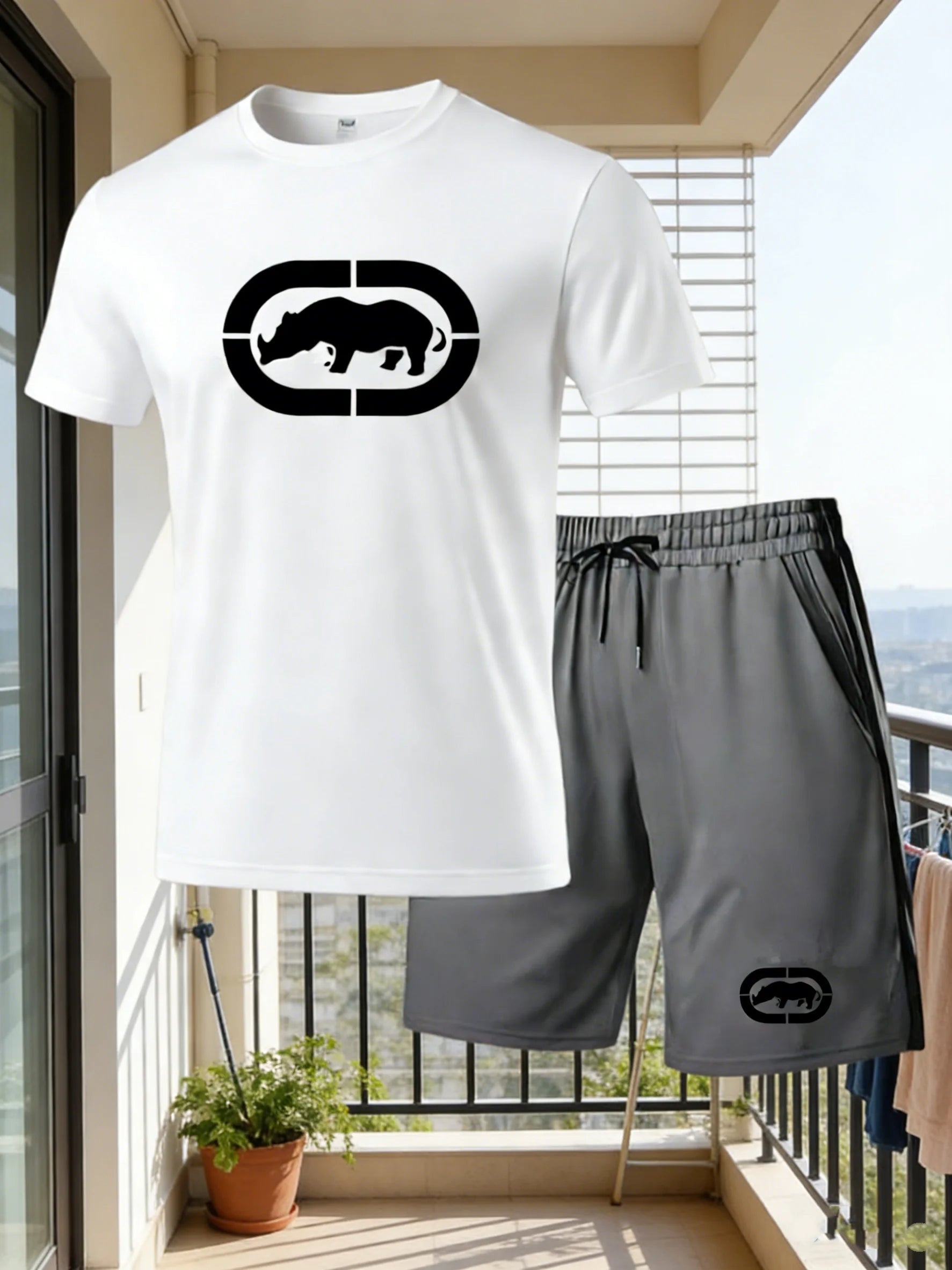 Men's Summer Breathable Sports Set