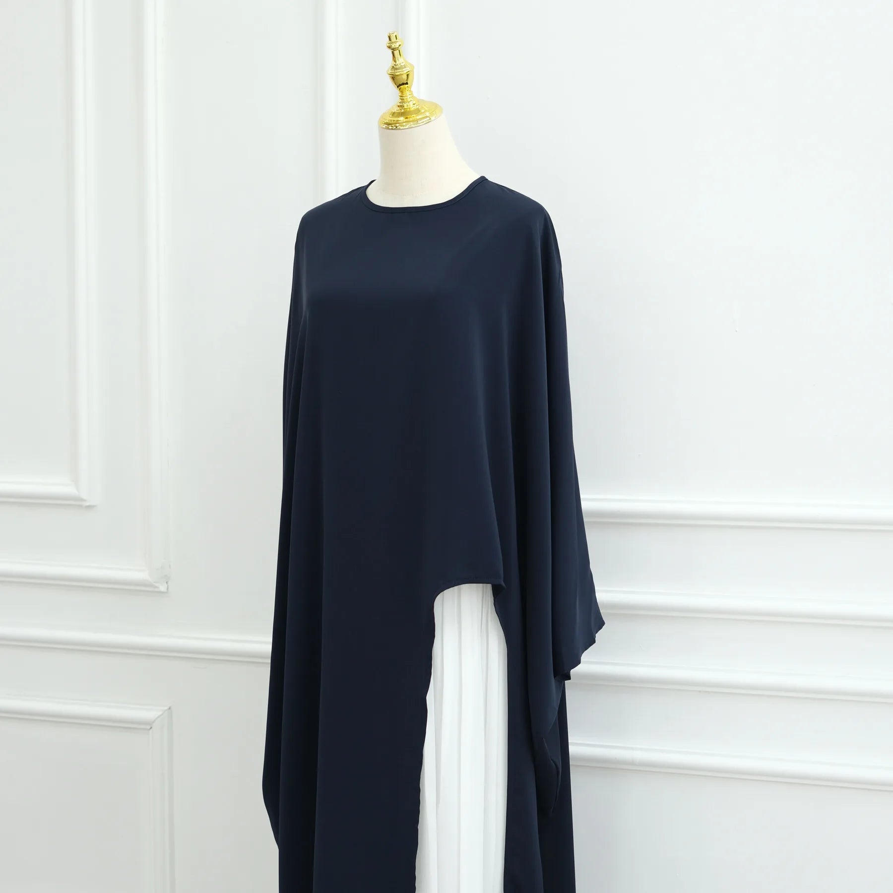 Elegant Irregular Muflattering Maxi Blouse